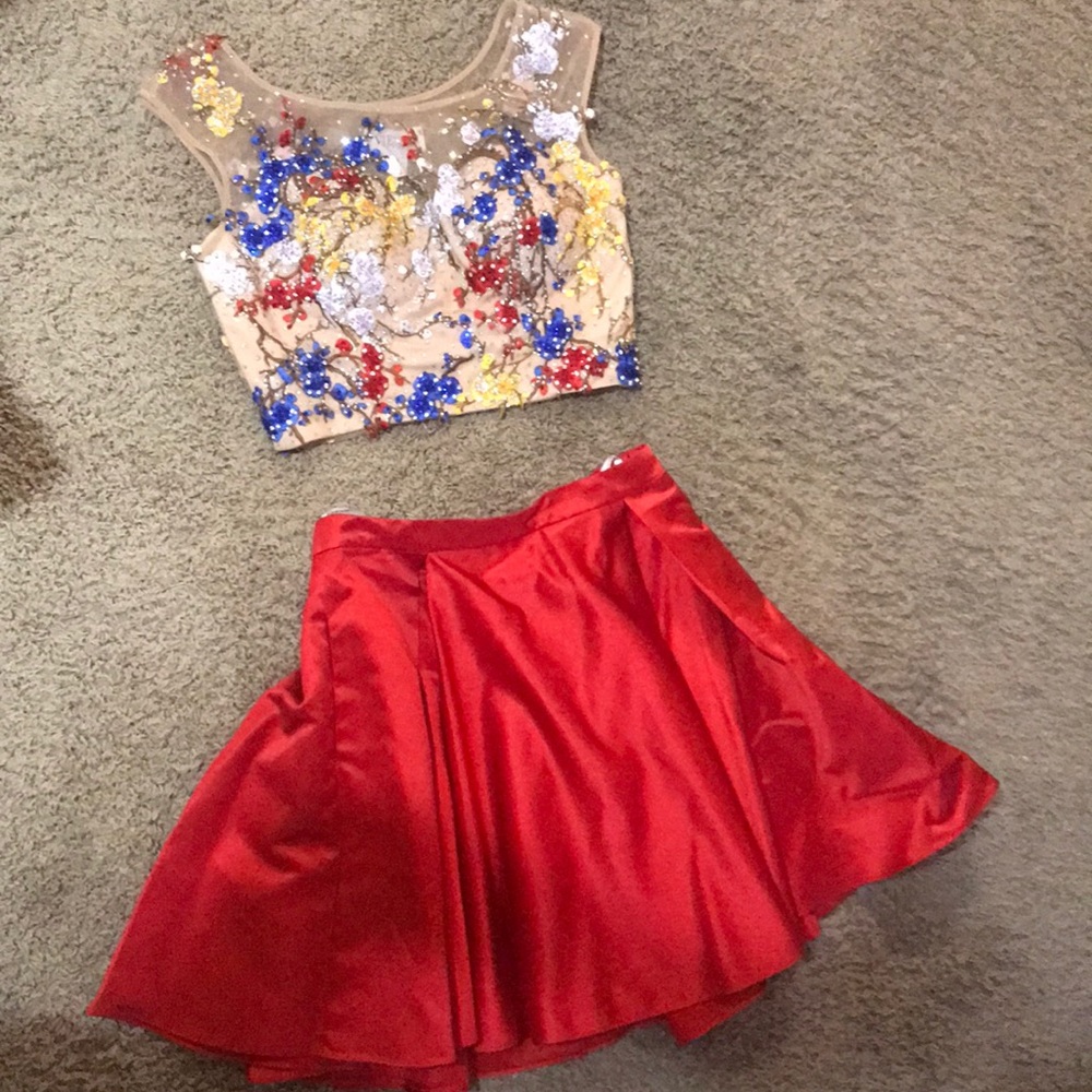 2 piece dress